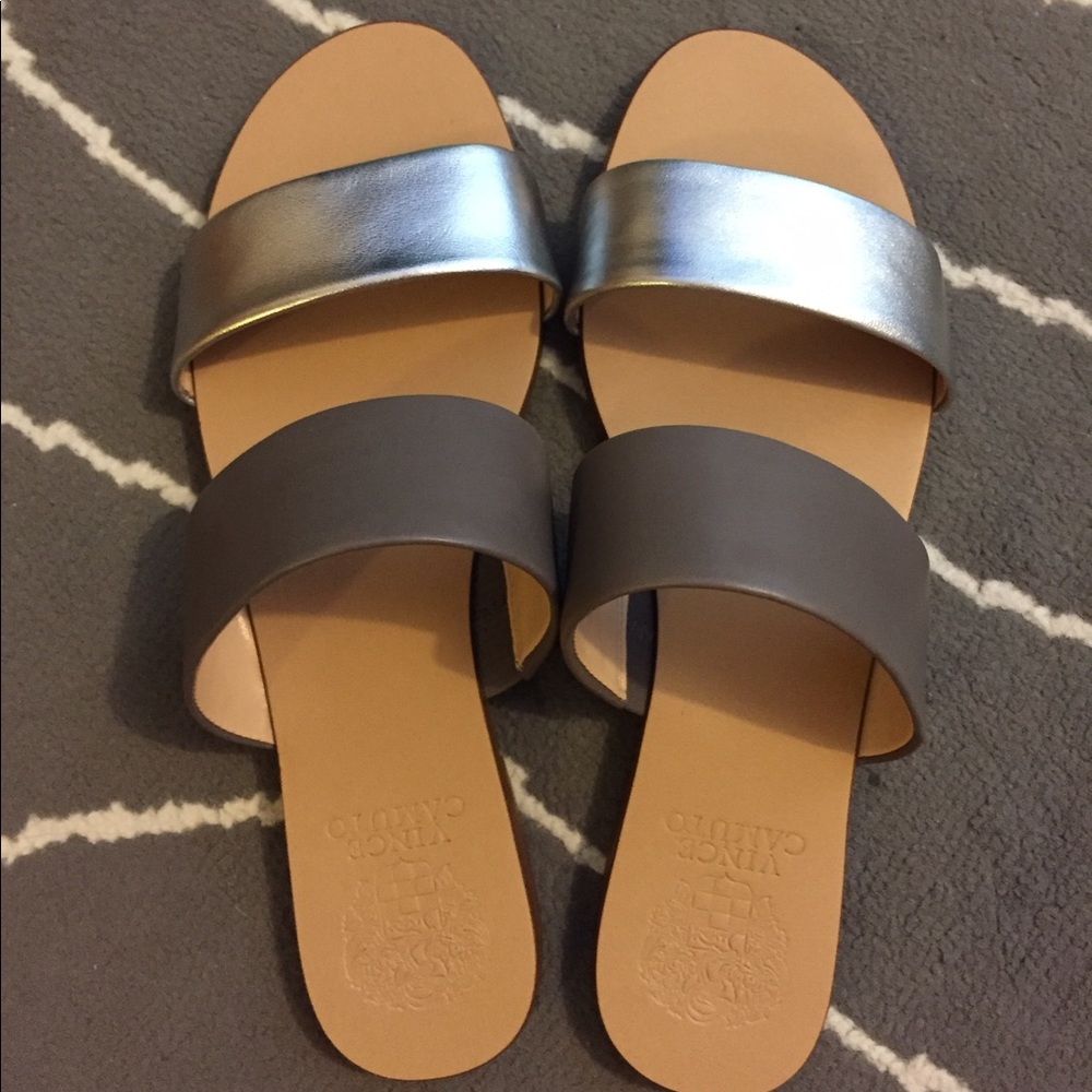 Double banded sandals