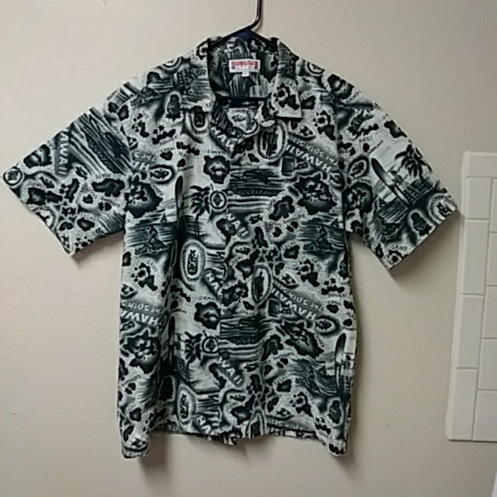 Hawaiian Style Honolulu Hawaii Men's shirt