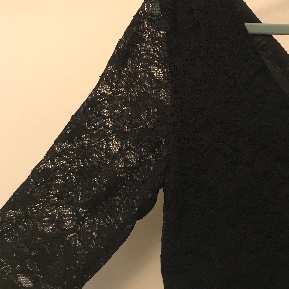 NWT Banana Republic Black Lace Dress Sz. 10