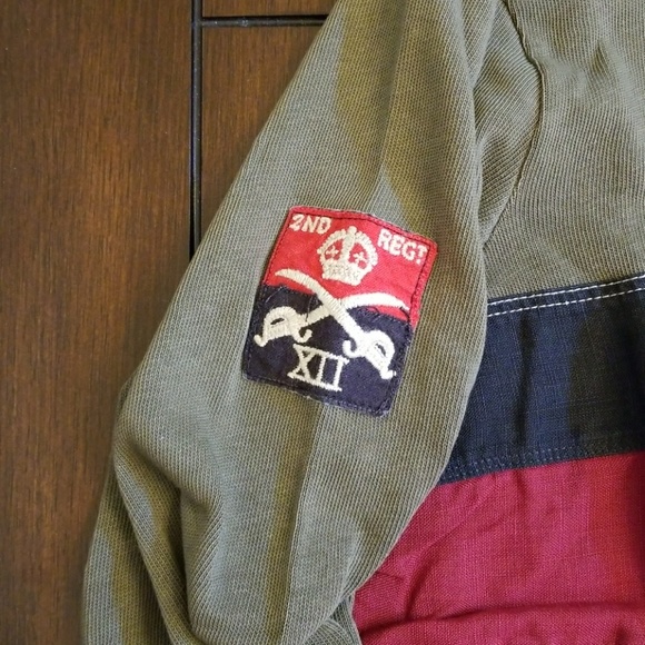 Polo Ralph Lauren custom fit rugby 2nd Regt. Med - Picture 3 of 4