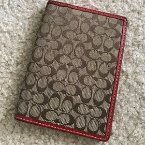 Coach passport holder
