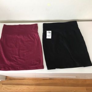 Two pencil skirts