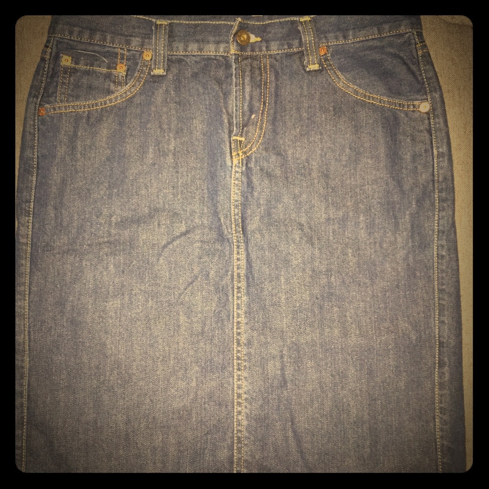 Lucky brand denim skirt