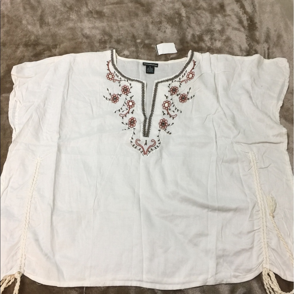 Embroidered summer tunics