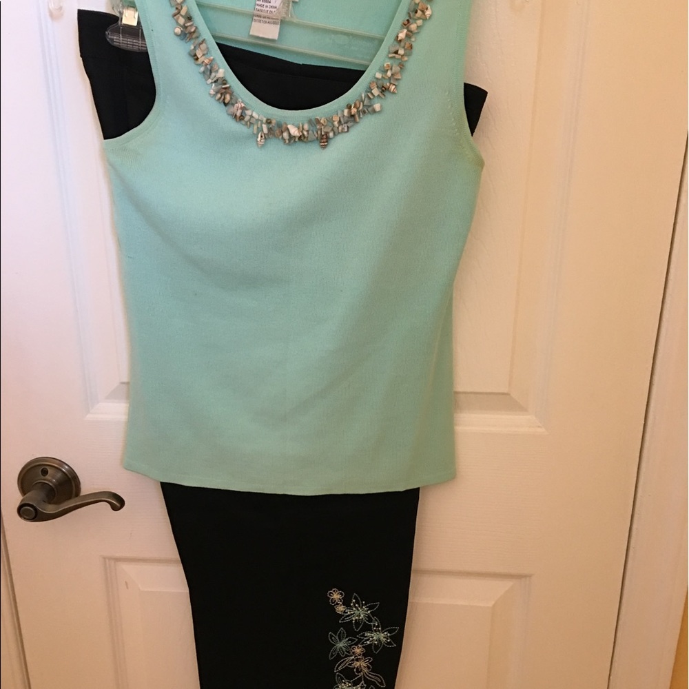 Joseph A black & blue set