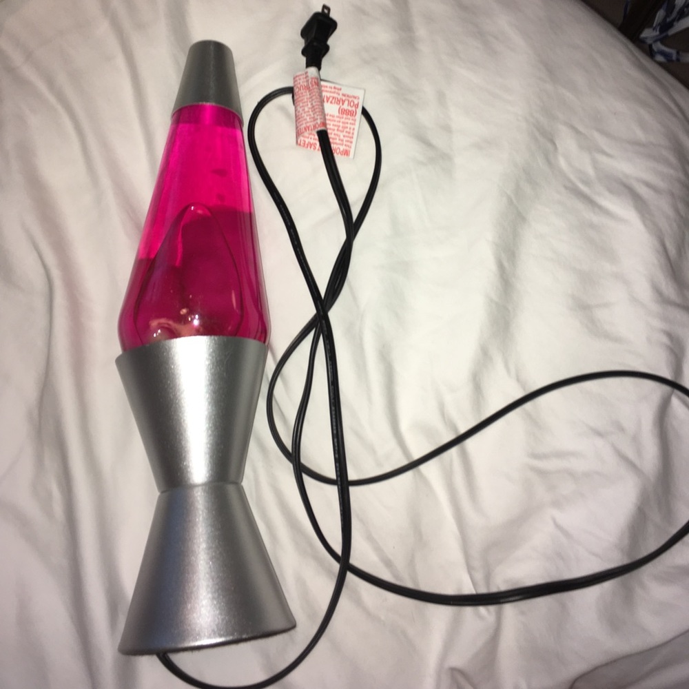 pink lava lamp
