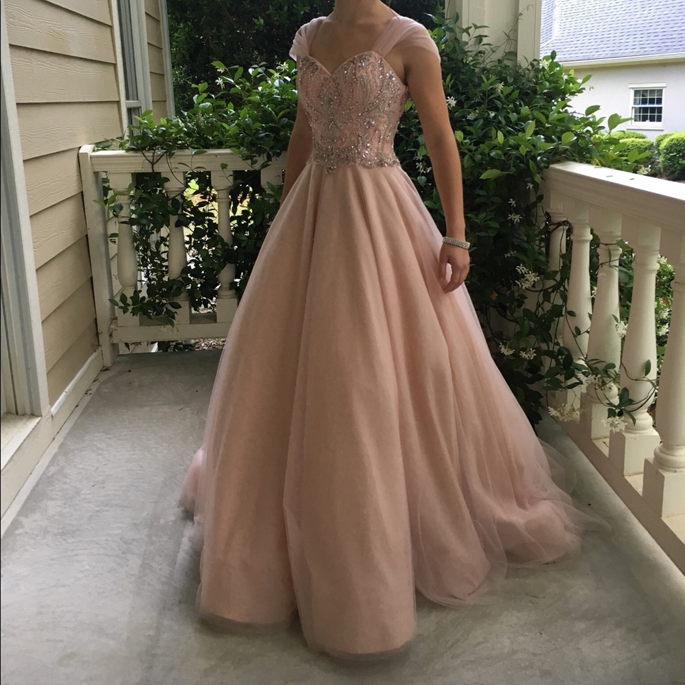 Blush Ball Gown from Glamour by Terani Couture