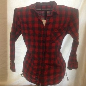 Black and Red Plaid Shirt!