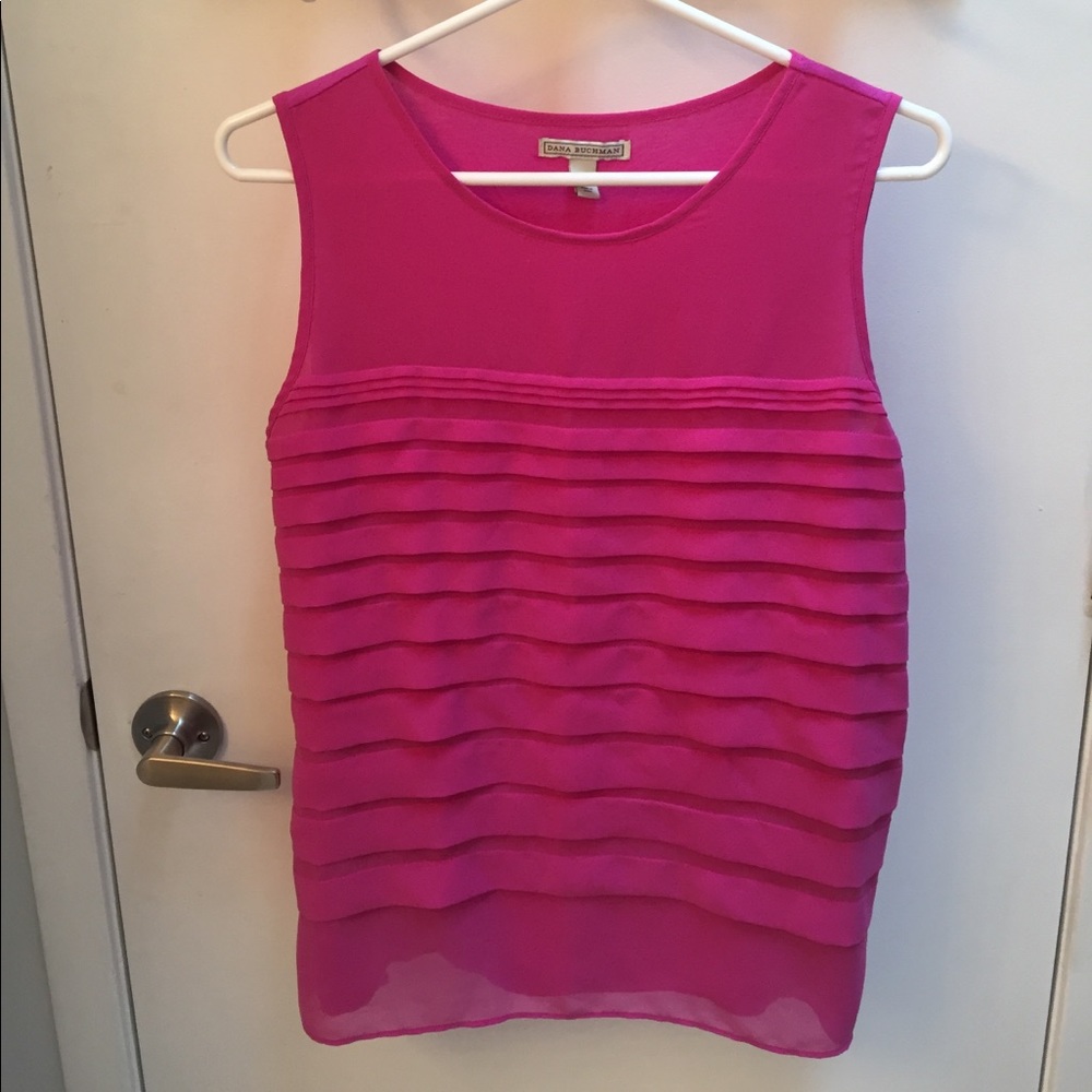 Pink Dana Buchman Tank