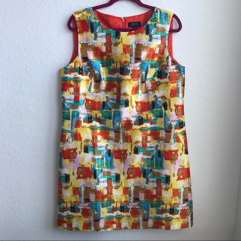 TAHIRI COLORFUL SUMMER DRESS