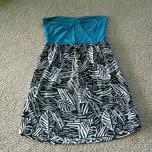 Roxy strapless dress