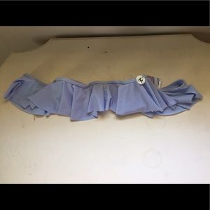 Off the Shoulder Ruffle Bikini Top