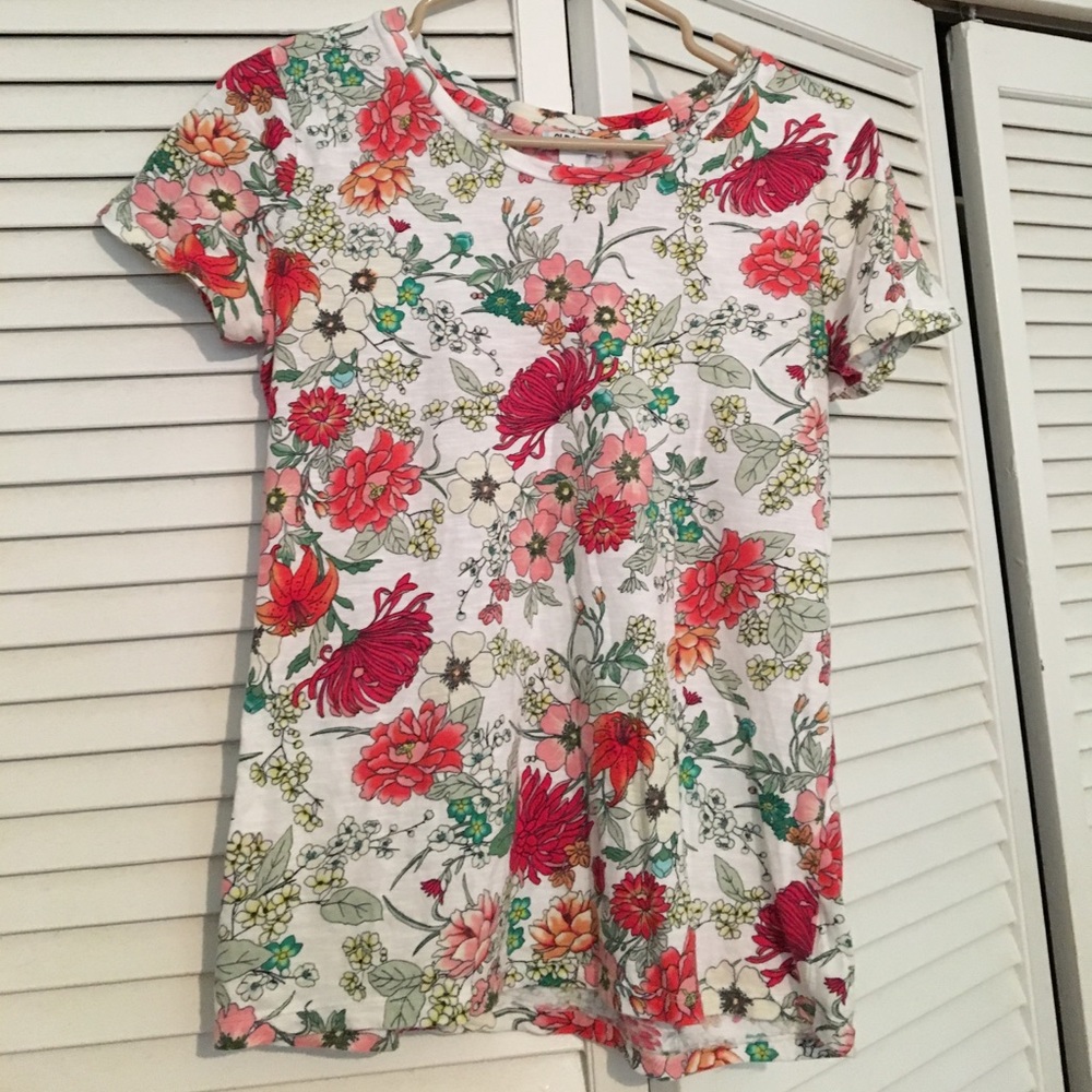 Floral Cotton Tee