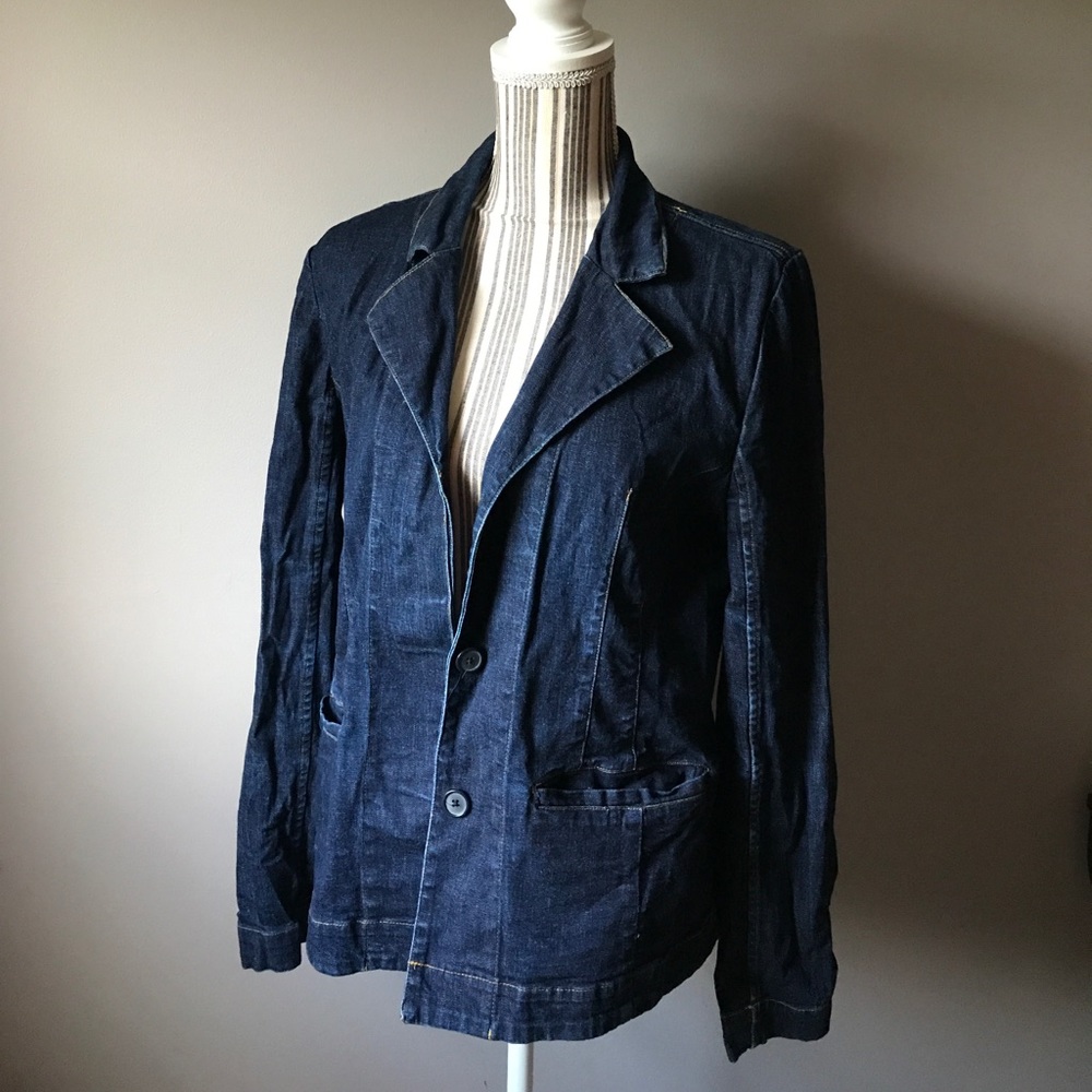 Denim blazer