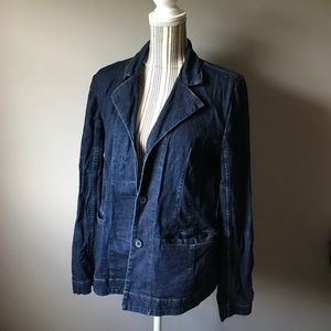 Denim blazer