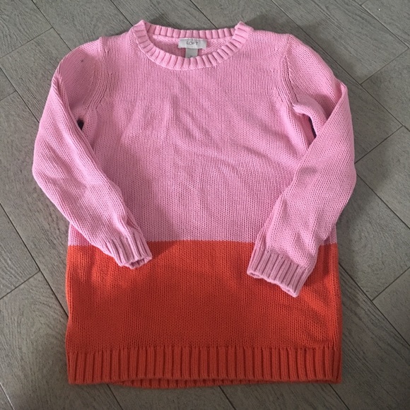 Loft pink and orange sweater - Picture 1 of 2