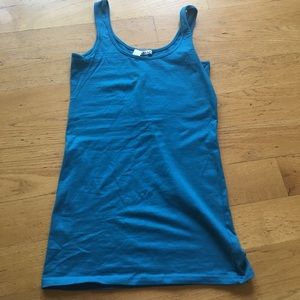 Turquoise tank top