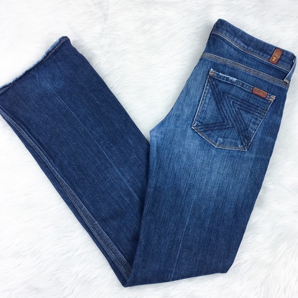 7 For All Mankind Denim - 7 for All Mankind Flynt Slim in York Dark