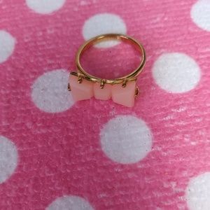 Kate Spade bow ring