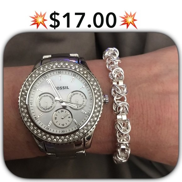 Jewelry - 💥SOLD💥925 STERLING SILVER BRACELET 💕