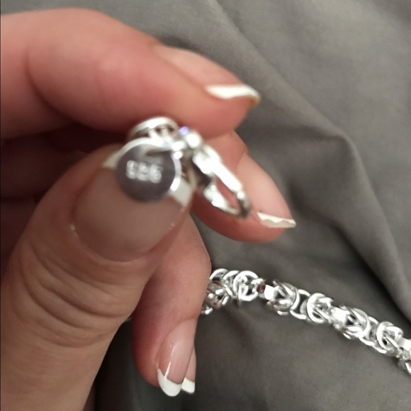 💥SOLD💥925 STERLING SILVER BRACELET 💕 - Picture 2 of 4