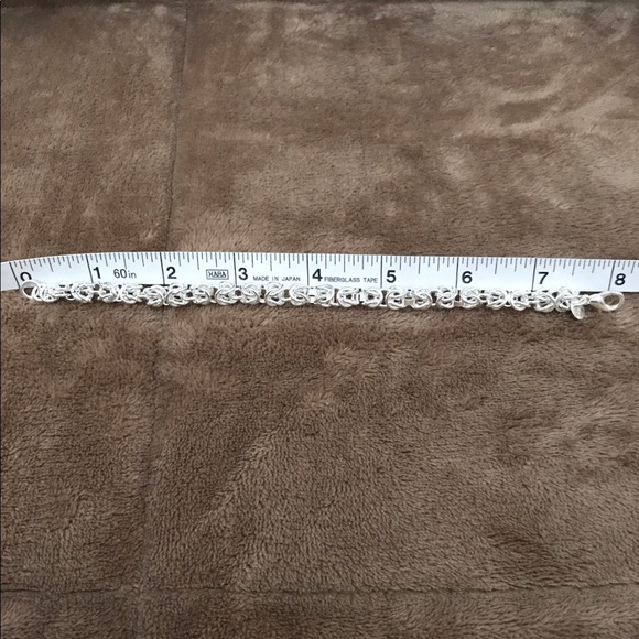 💥SOLD💥925 STERLING SILVER BRACELET 💕 - Picture 3 of 4