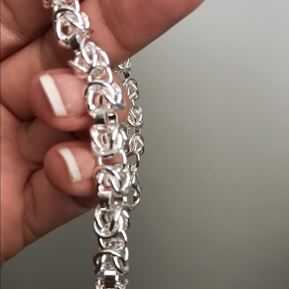 💥SOLD💥925 STERLING SILVER BRACELET 💕 - Picture 4 of 4