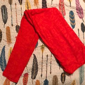 Lula roe musical instrument buttery soft leggings