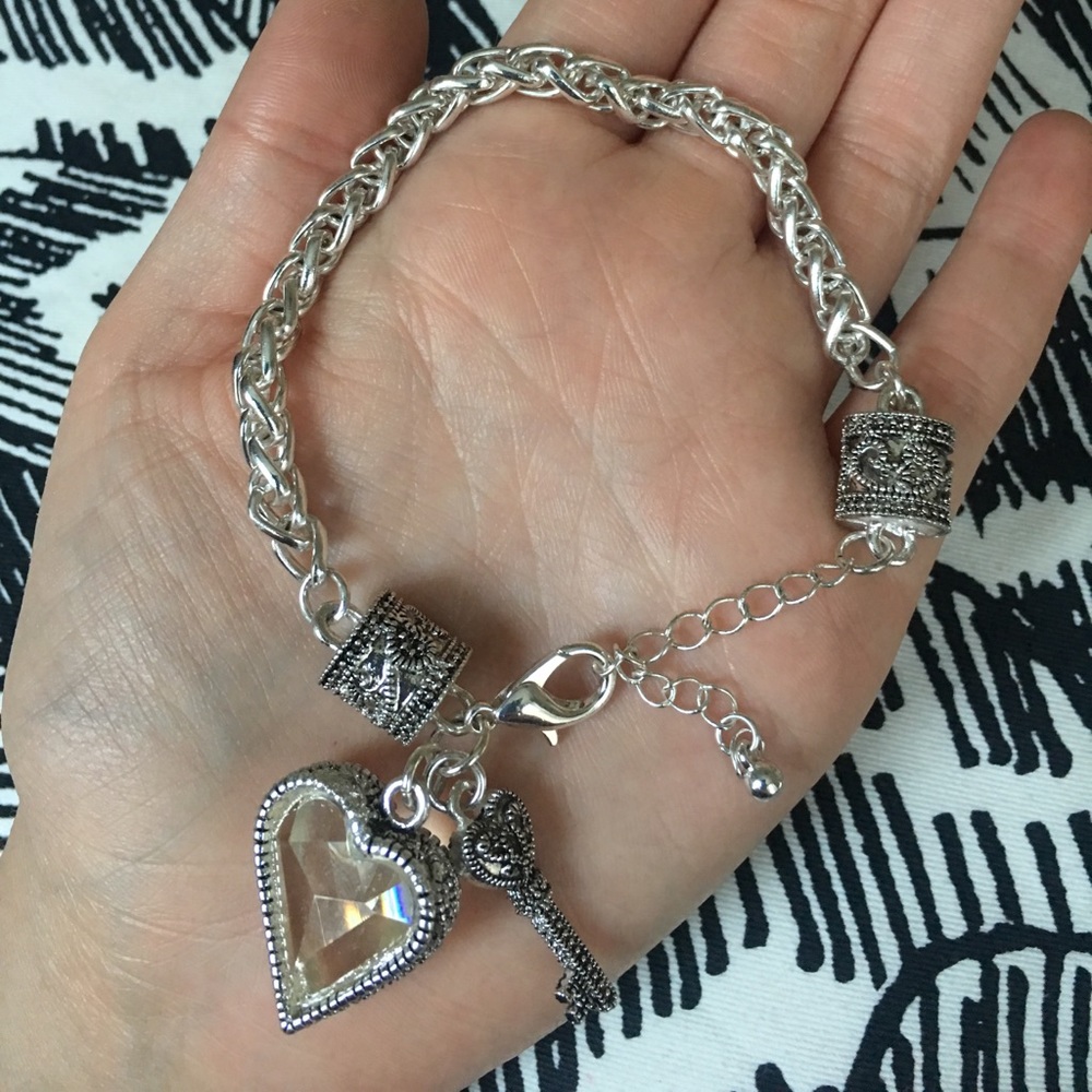 Silver Charm Bracelet