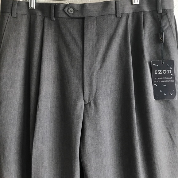 100% wool medium gray dress pant - Picture 2 of 4