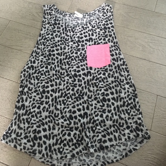 Victoria's Secret pink cheetah tank - Picture 1 of 2