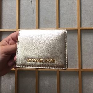Michael Kors compact folding wallet