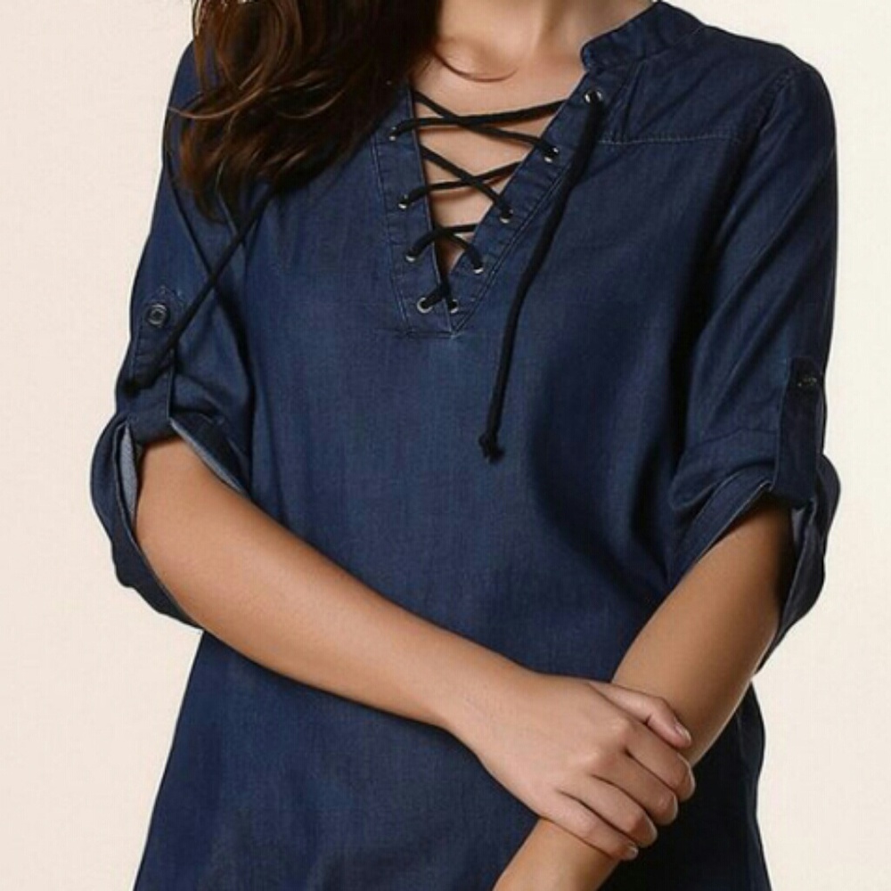 Adorable Denim/Jean Tunic dress