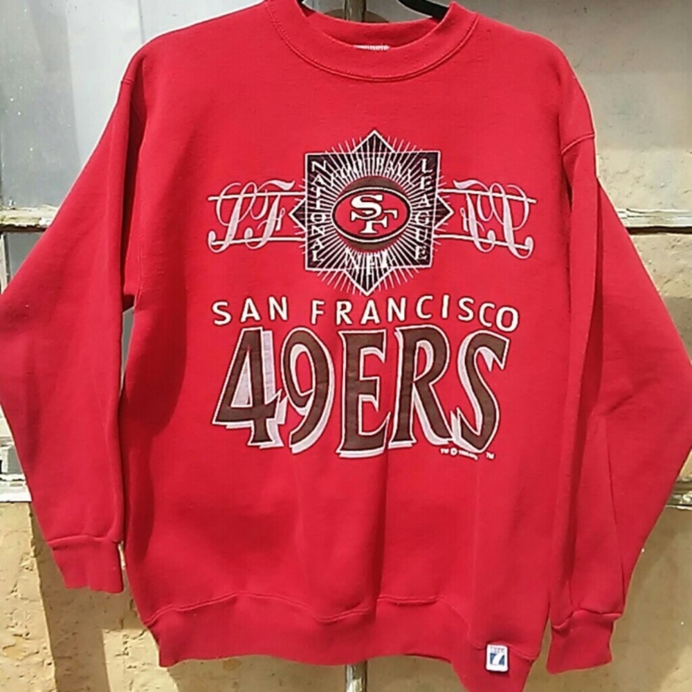Vintage 49'ers Crew Neck Sweater.