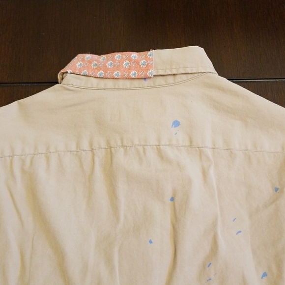 🎉HP🎉Polo Ralph Lauren Paint Splatter Patchwork M - Picture 6 of 7