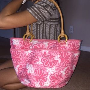 SALE NWOT Lilly Pulitzer "Clam Pink Me Shell" bag