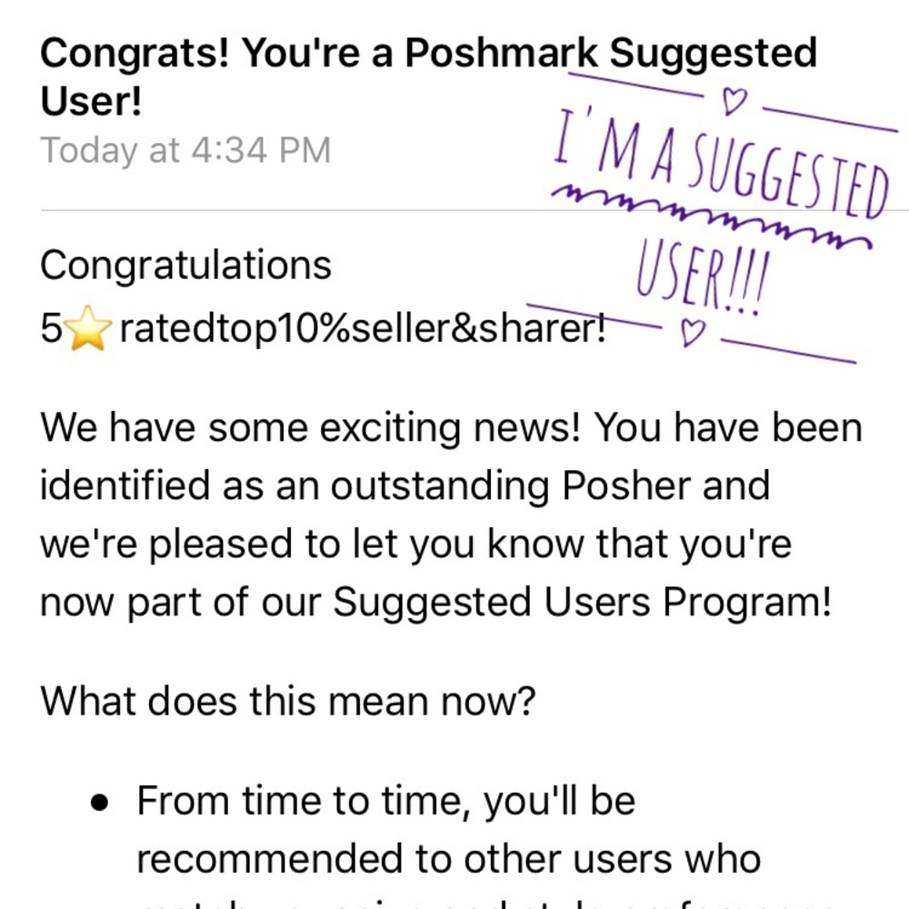 🎉🎉 I'm a Suggested User!!! 🎉🎉 - Picture 2 of 4