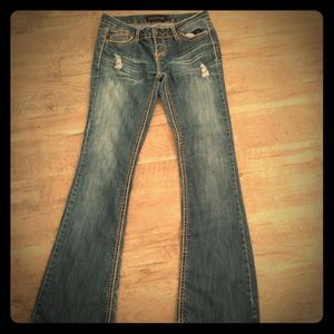 Size 3/4R Twenty One Black Jeans