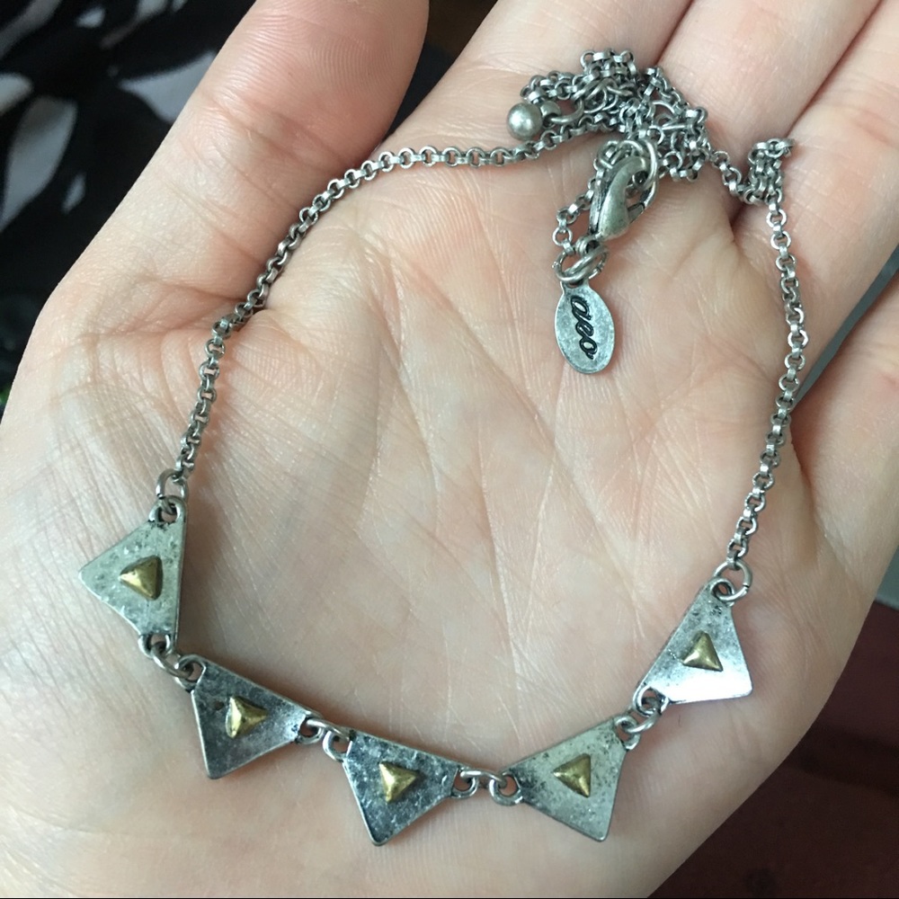 AEO triangle necklace