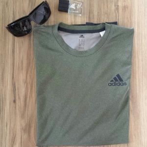 Adidas Mens Athletic Shirt Climacool Short Sleeve