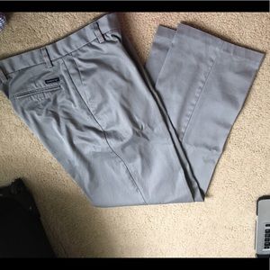 Men's 36X32 Gray Dockers Pants- Relaxed Fit