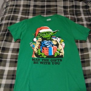Yoda Christmas t-shirt