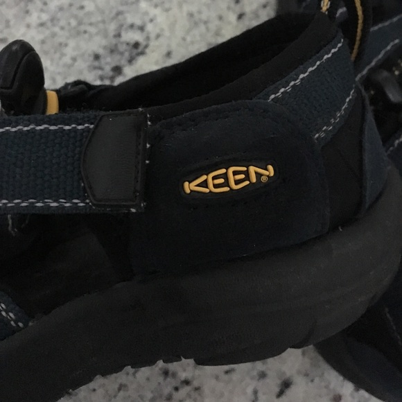 Navy Keen Sandals