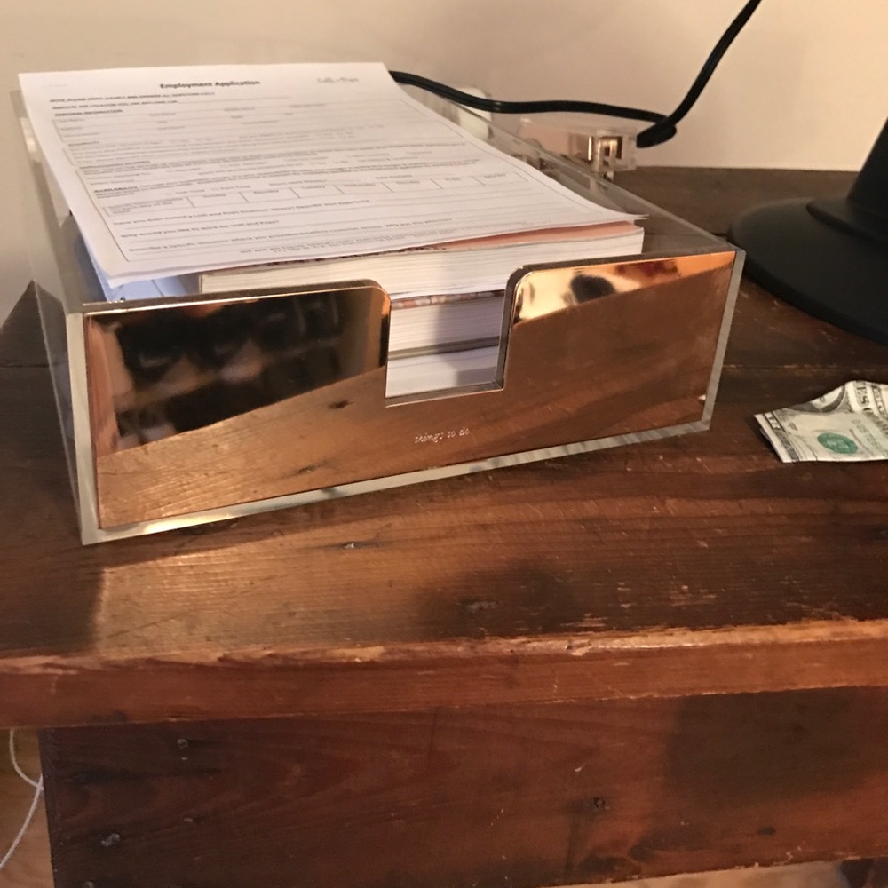 Kate spade paper holder