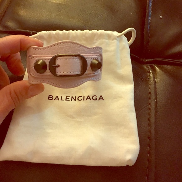 Balenciaga Jewelry - Balenciaga classic bracelet light pink
