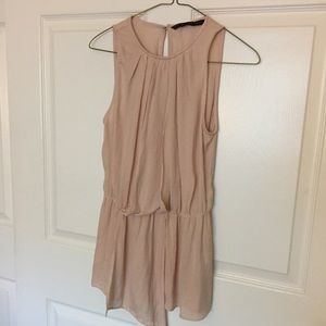 LAST CHANCE!! Rosy-nude Zara blouse