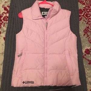 Pink Columbia Puffer Vest