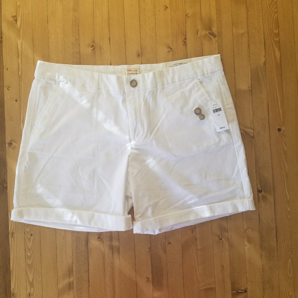 White Shorts