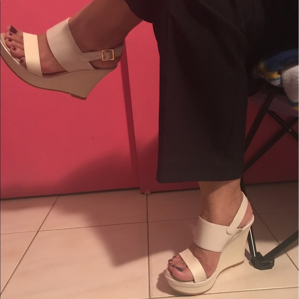 STEFANO DI ROMA WEDGES ONLY WORN ONCE
