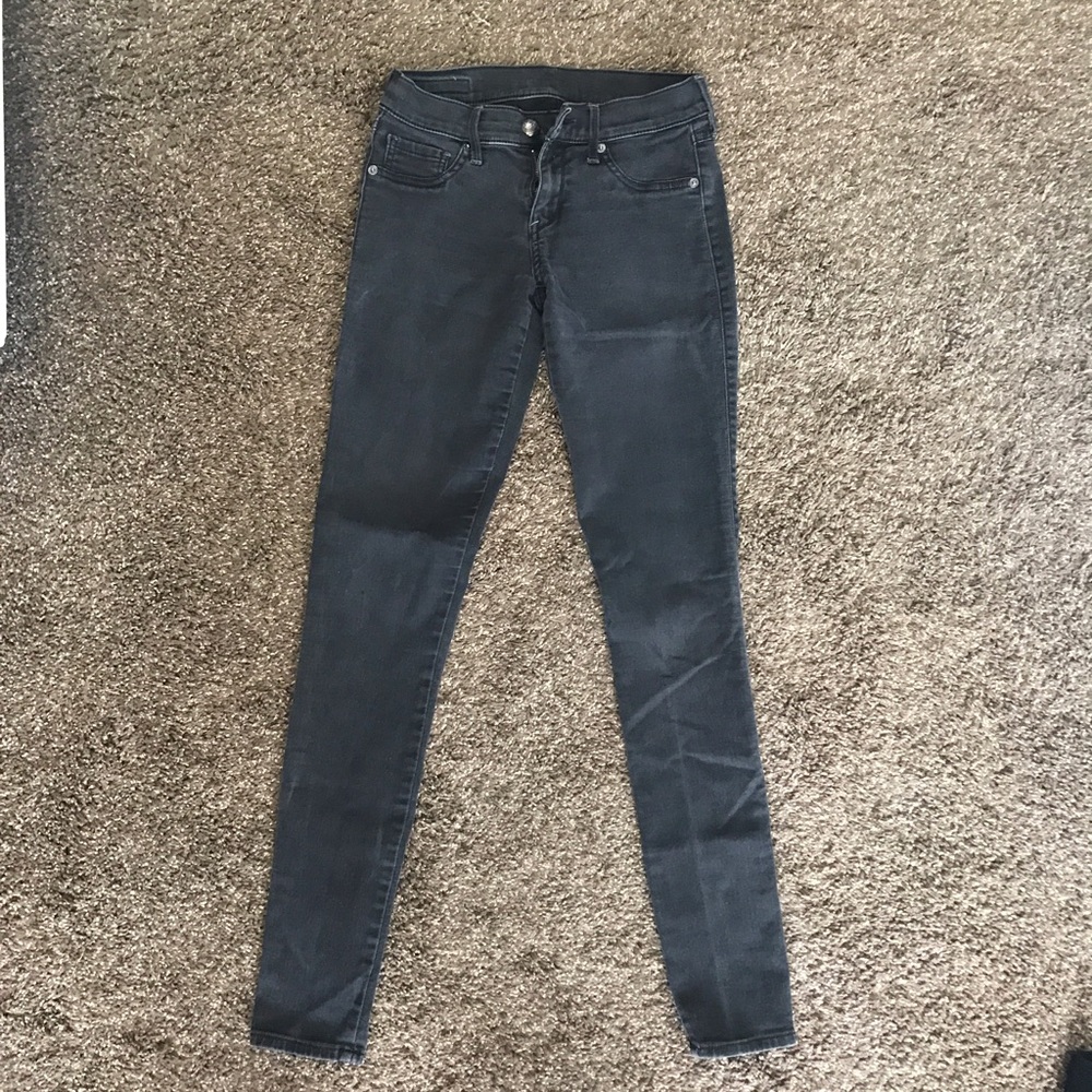 Express Stella regular fit low rise jean leggings